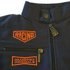 GrandPrix Originals Kids Gulf Roadmaster Bomber Jacket - Youth Navy Jackets GrandPrix Originals USA 