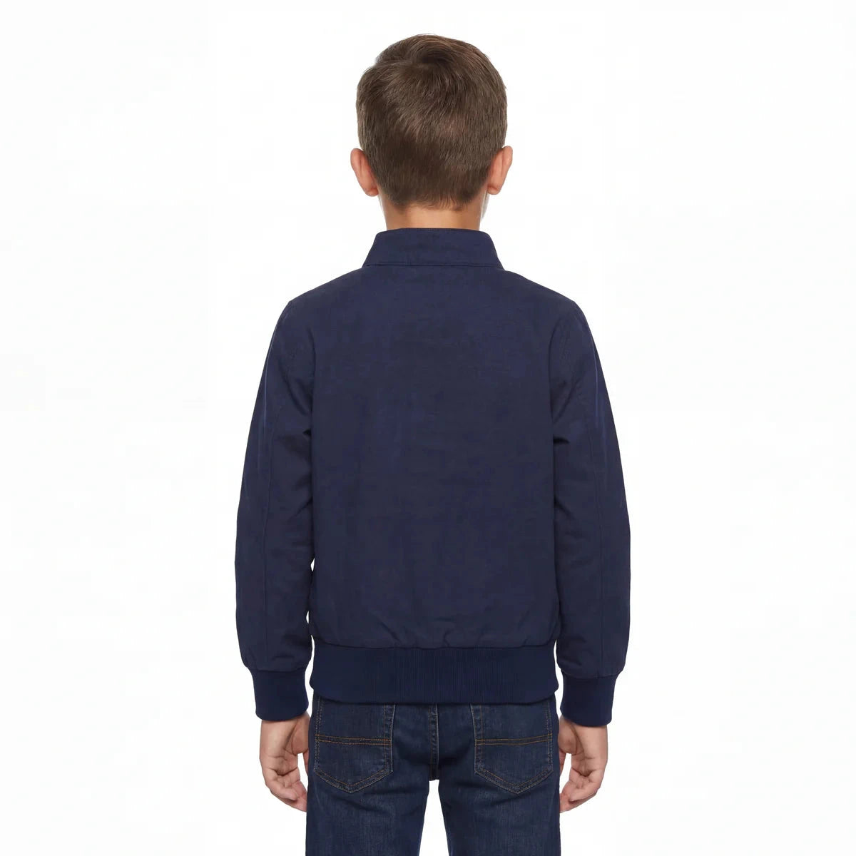 GrandPrix Originals Kids Gulf Roadmaster Bomber Jacket - Youth Navy Jackets GrandPrix Originals USA 