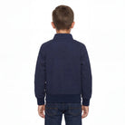 GrandPrix Originals Kids Gulf Roadmaster Bomber Jacket - Youth Navy Jackets GrandPrix Originals USA 