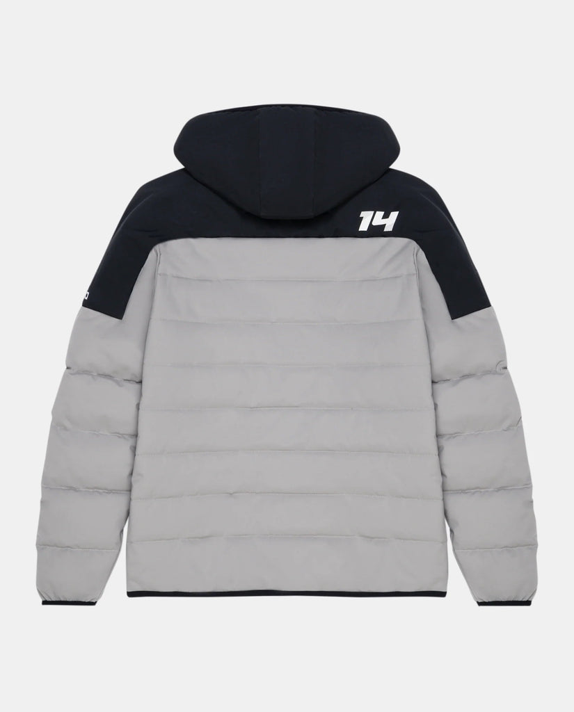 Aston Martin F1 Kimoa Fernando Alonso Puffy Patch Pockets Jacket - Bicolor Jackets Aston Martin F1 