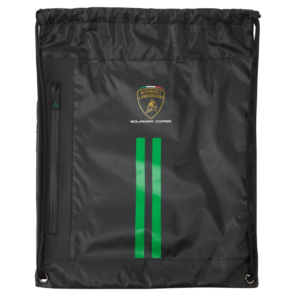 Automobili Lamborghini Squadra Corse Pull Bag - Black Bags Automobili Lamborghini 