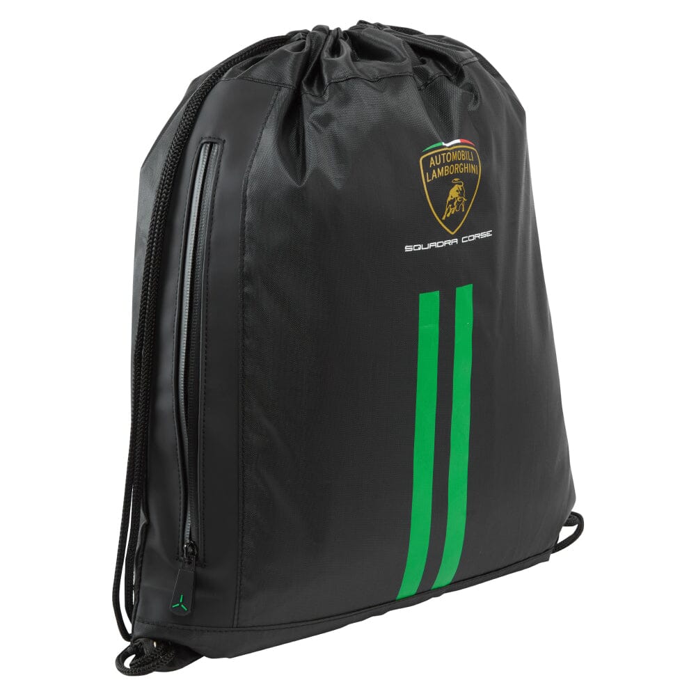 Automobili Lamborghini Squadra Corse Pull Bag - Black Bags Automobili Lamborghini 