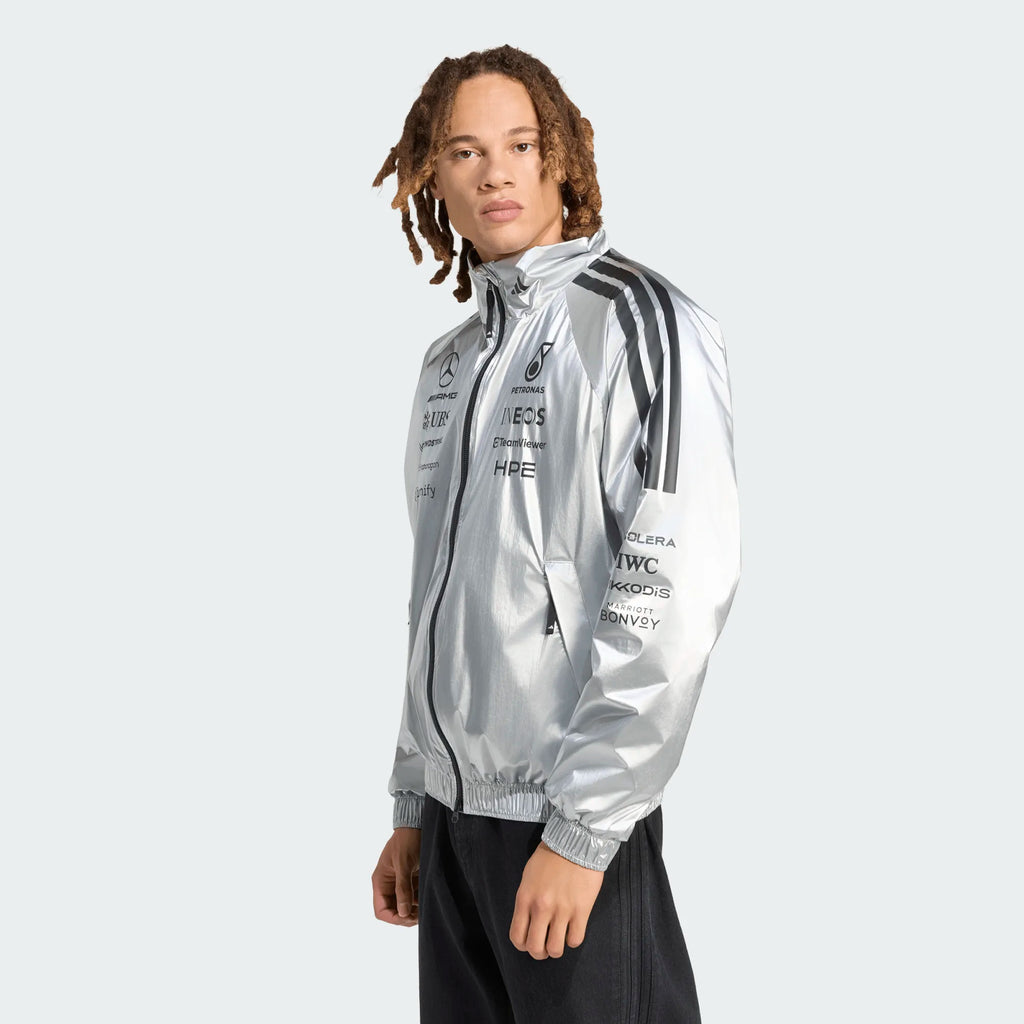 Mercedes - AMG Petronas Formula One 2026 Men's Team Jacket - Silver