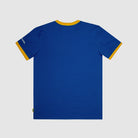 Ayrton Senna F1 Men's Legacy Logo T-Shirt - Blue/Yellow T-shirts Ayrton Senna 