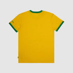Ayrton Senna F1 Men's Legacy Logo T-Shirt - Blue/Yellow T-shirts Ayrton Senna 