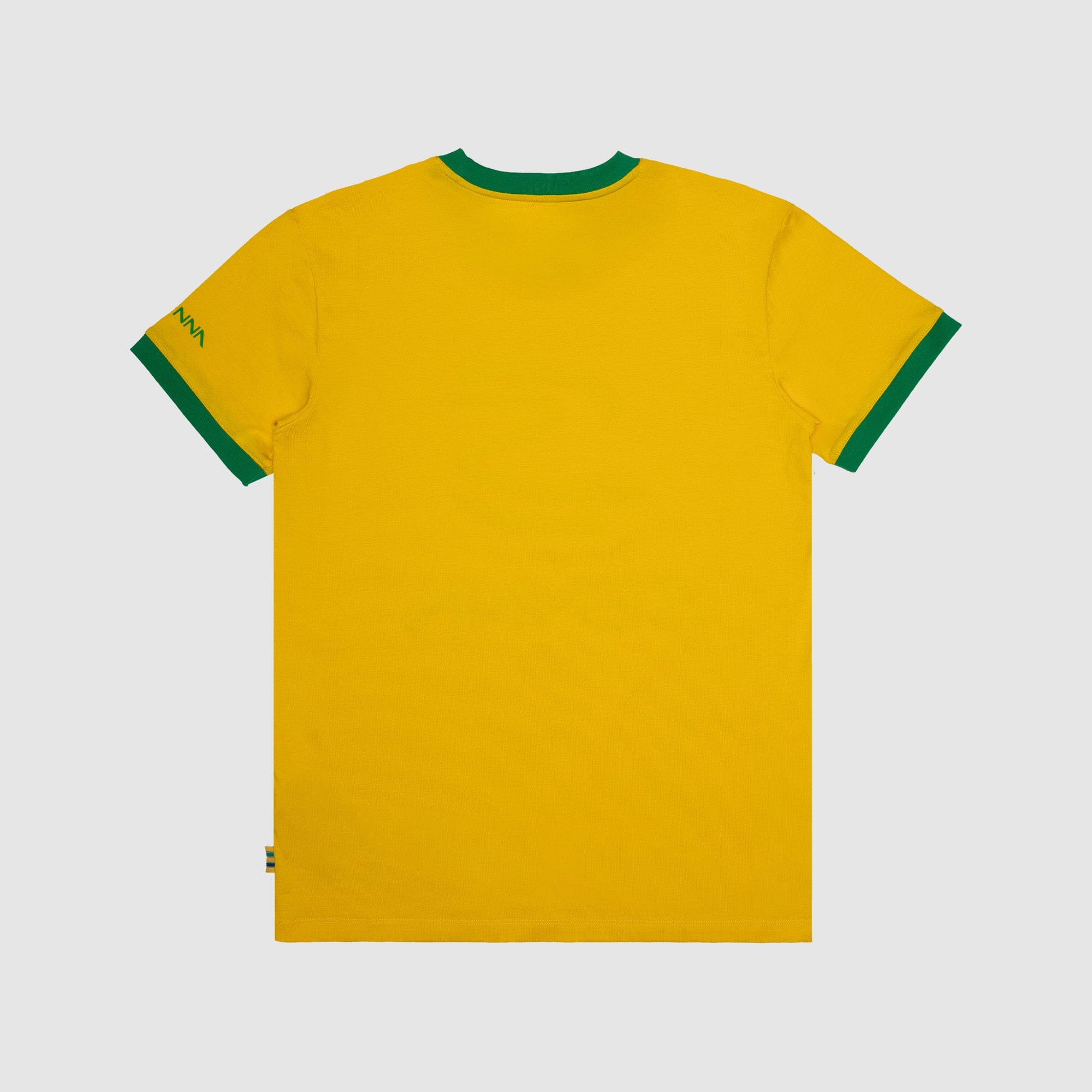 Ayrton Senna F1 Men's Legacy Logo T-Shirt - Blue/Yellow T-shirts Ayrton Senna 