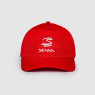 Ayrton Senna F1 Leisure Hat - Navy/White/Red Hats Ayrton Senna Red 