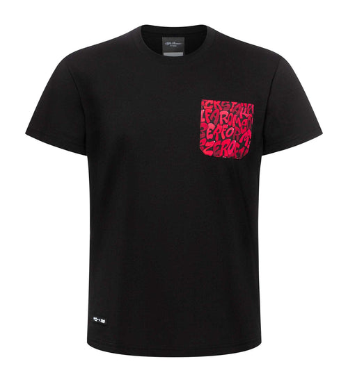 Alfa Romeo Racing F1 Limited Edition Black T-Shirt - Designed by Swiss Graffiti Artist Boogie T-shirts Alfa Romeo 