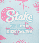 Stake F1 Kick Sauber Men's Special Edition Miami GP AOP T-Shirt - Blue T-shirts Stake F1 Kick Sauber 