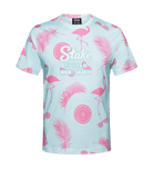 Stake F1 Kick Sauber Men's Special Edition Miami GP AOP T-Shirt - Blue T-shirts Stake F1 Kick Sauber 