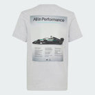 Mercedes - AMG Petronas F1 Kids Graphic T-Shirt - Youth Gray T-shirts Mercedes AMG Petronas 