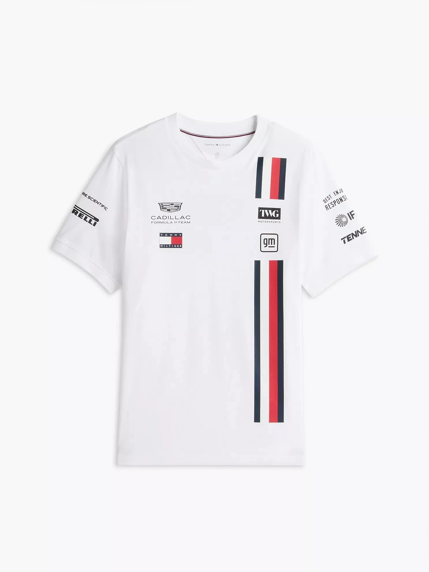 Cadillac F1 Racing 2026 Special Edition Silverstone GP Team T-Shirt - White T-shirts Cadillac F1 