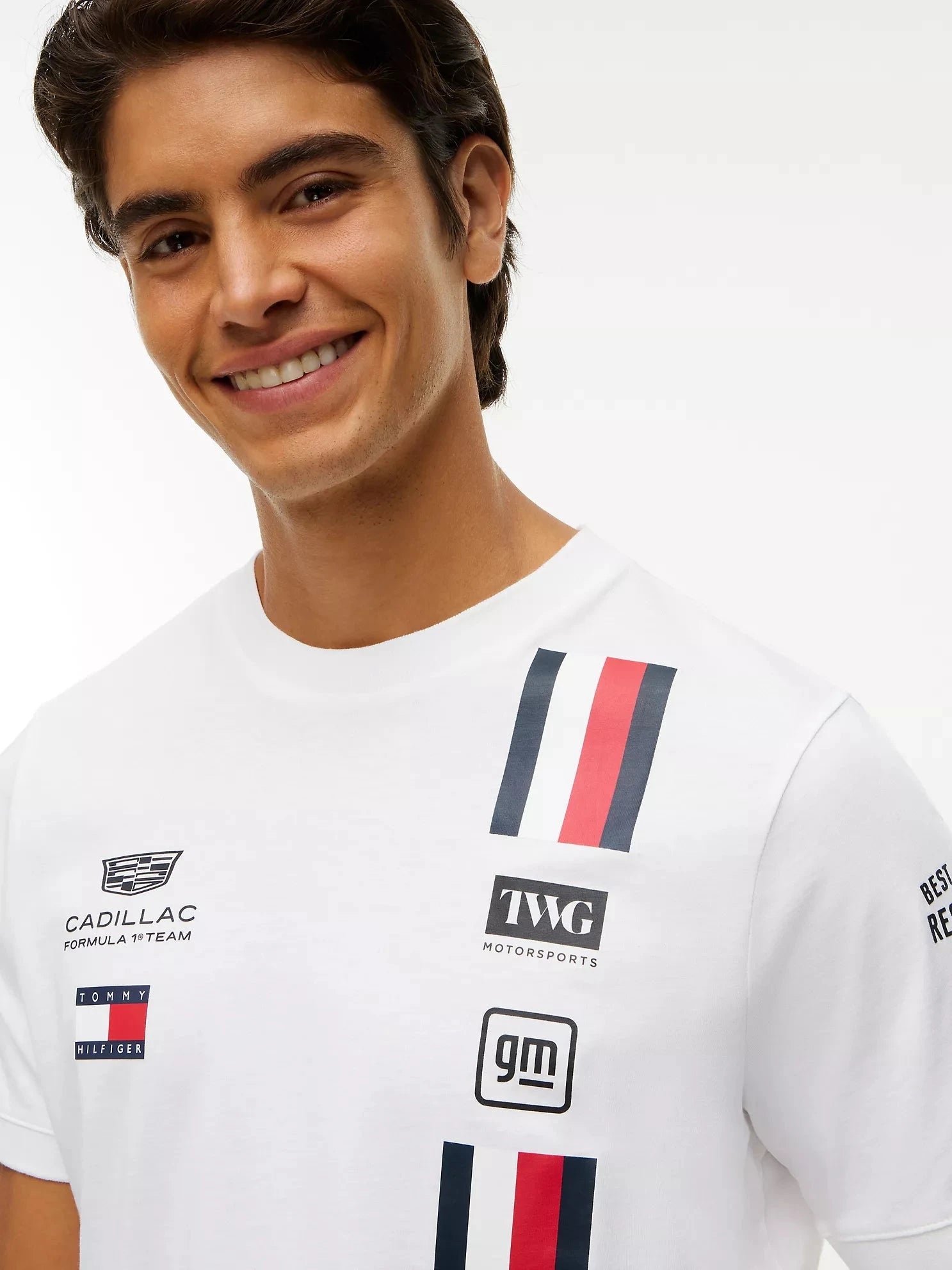 Cadillac F1 Racing 2026 Special Edition Silverstone GP Team T-Shirt - White T-shirts Cadillac F1 