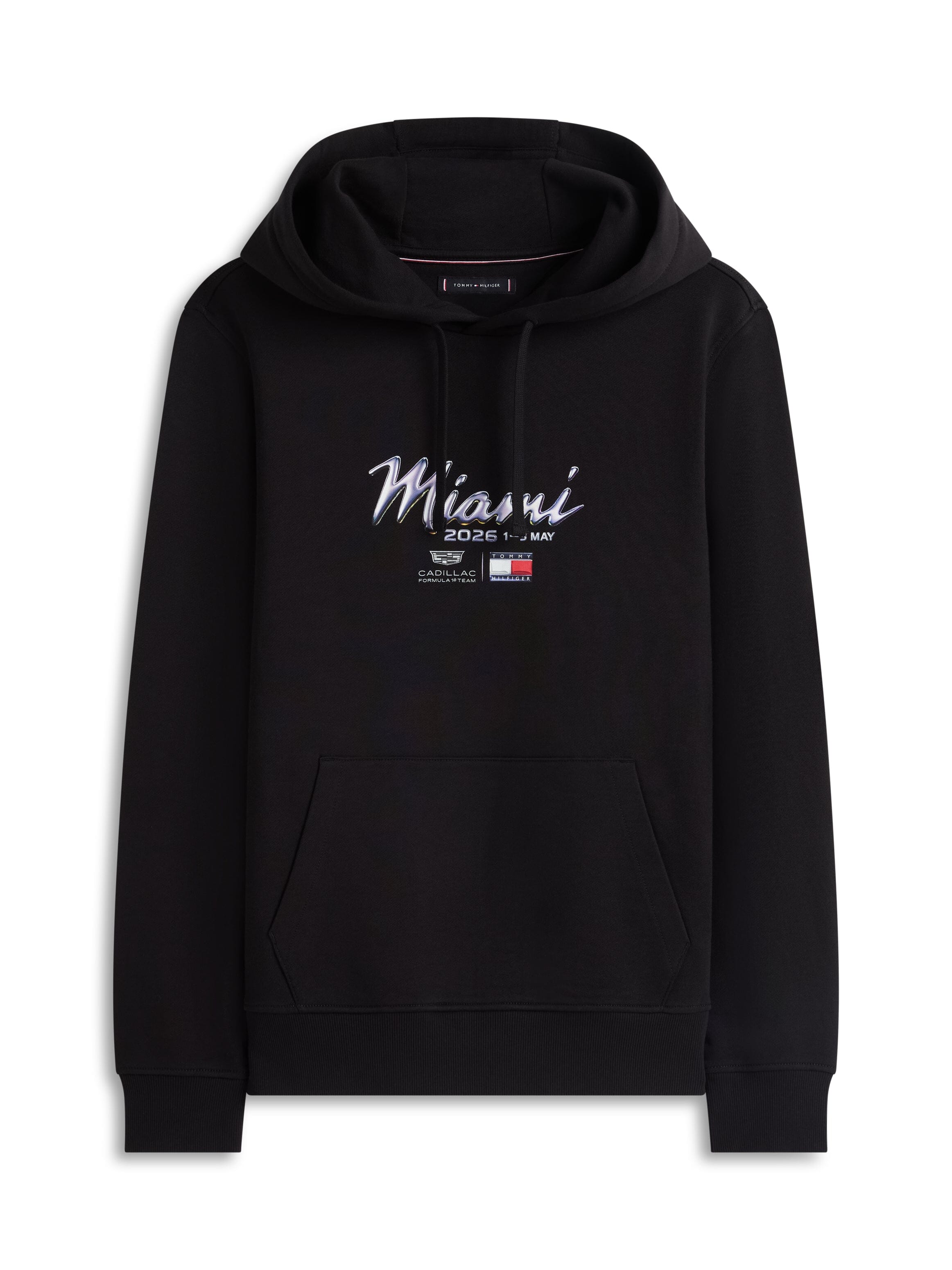Cadillac F1 Racing Special Edition Miami GP Hoodie - Black/Pink Hoodies Cadillac F1 XXS Black 