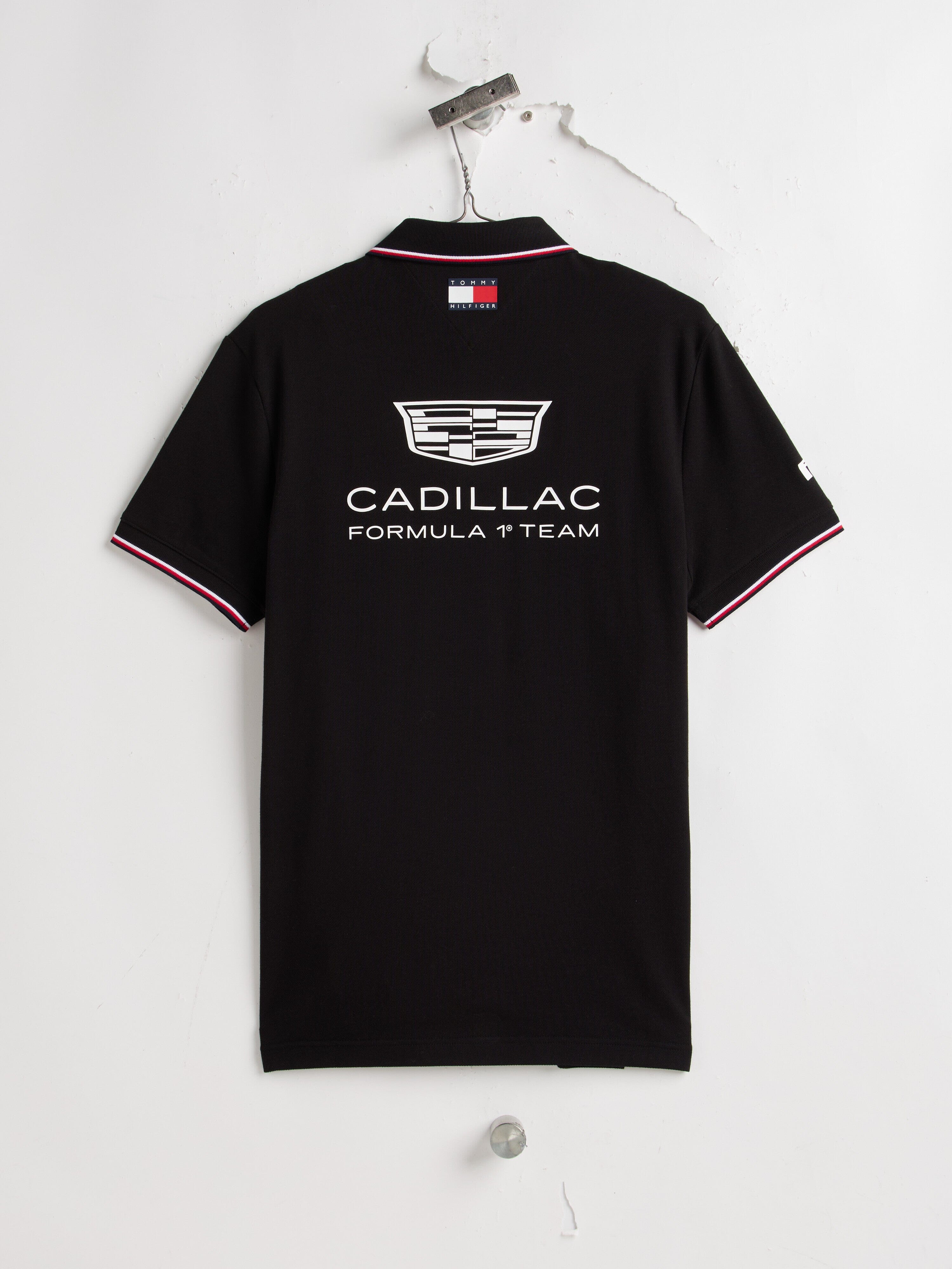 Cadillac F1 2026 Team Polo Shirt - Black/White Polos Cadillac F1 