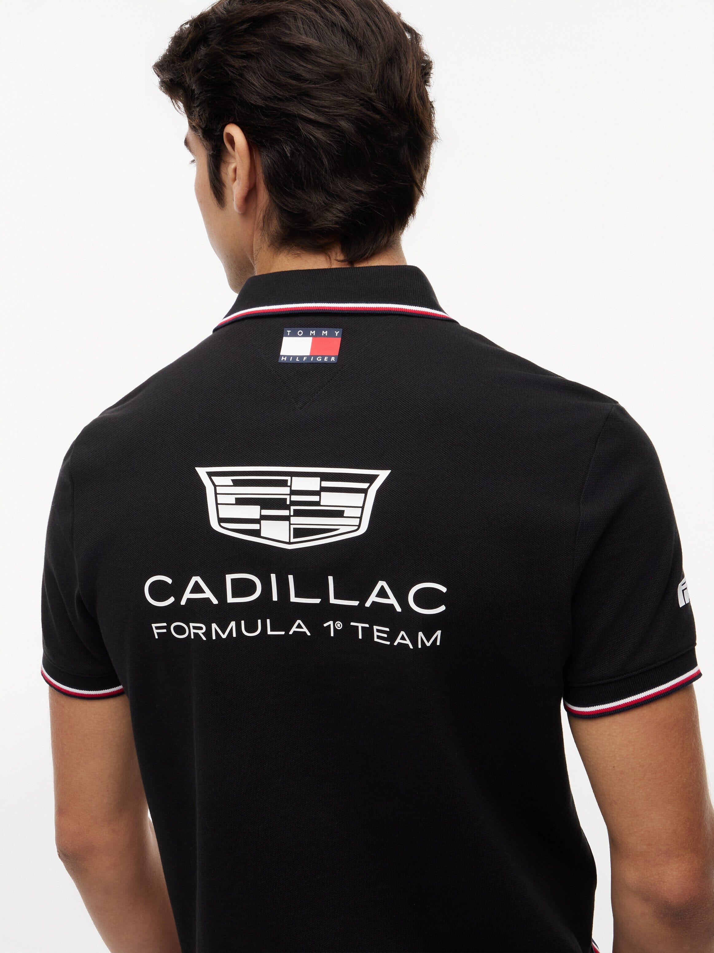 Cadillac F1 2026 Team Polo Shirt - Black/White Polos Cadillac F1 
