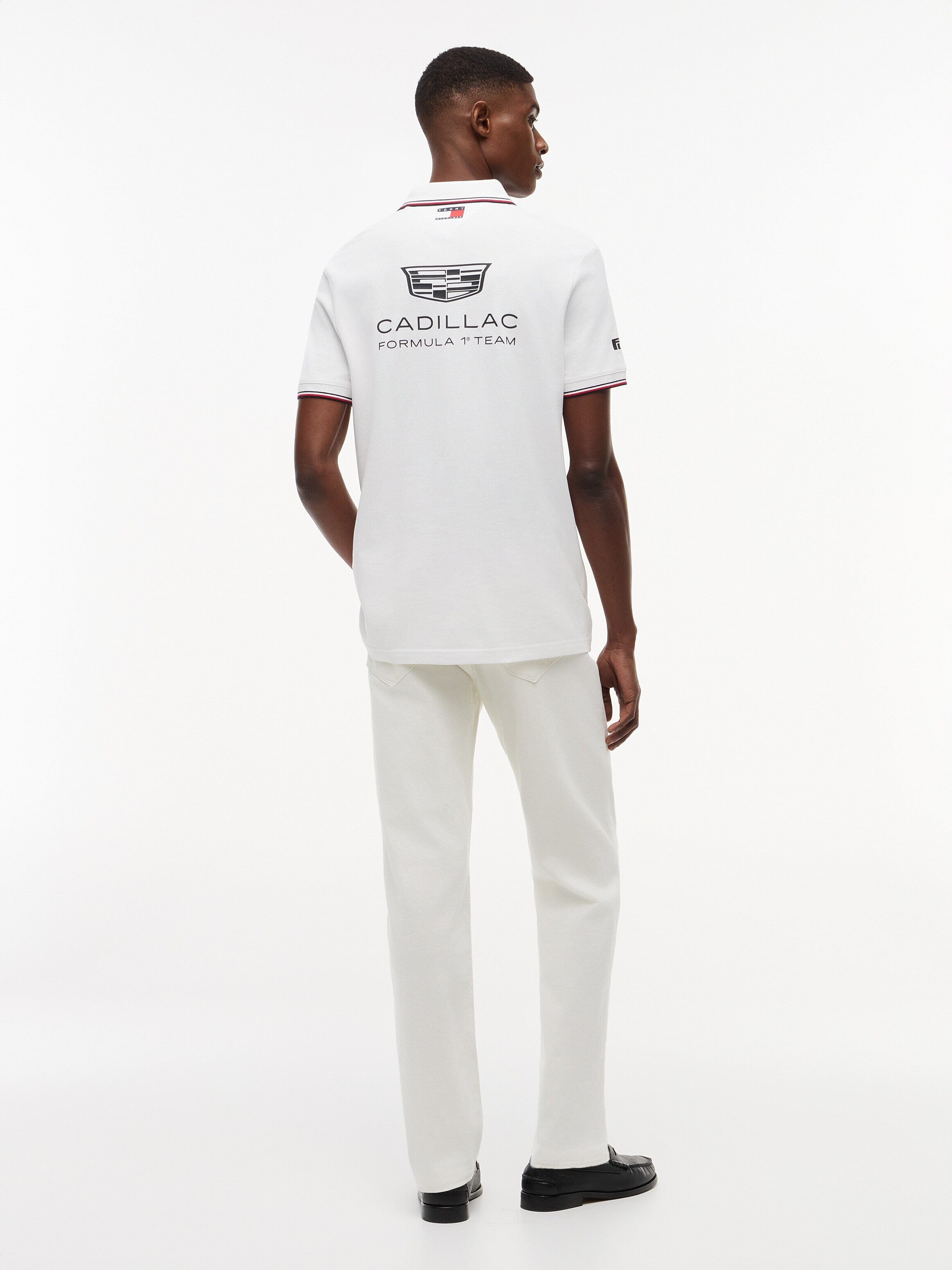 Cadillac F1 2026 Team Polo Shirt - Black/White Polos Cadillac F1 