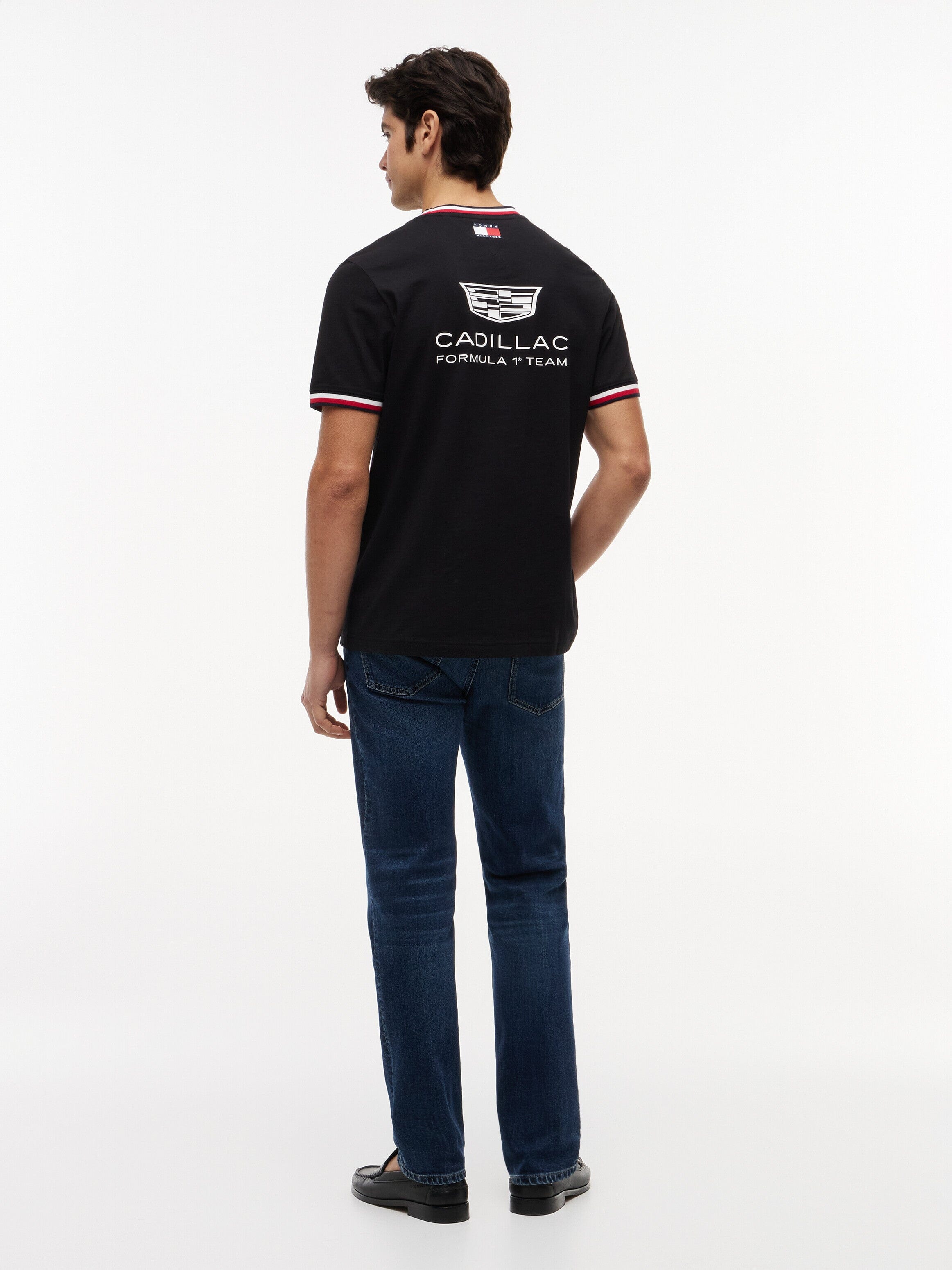 Cadillac F1 2026 Team T-Shirt - Black/White T-shirts Cadillac F1 