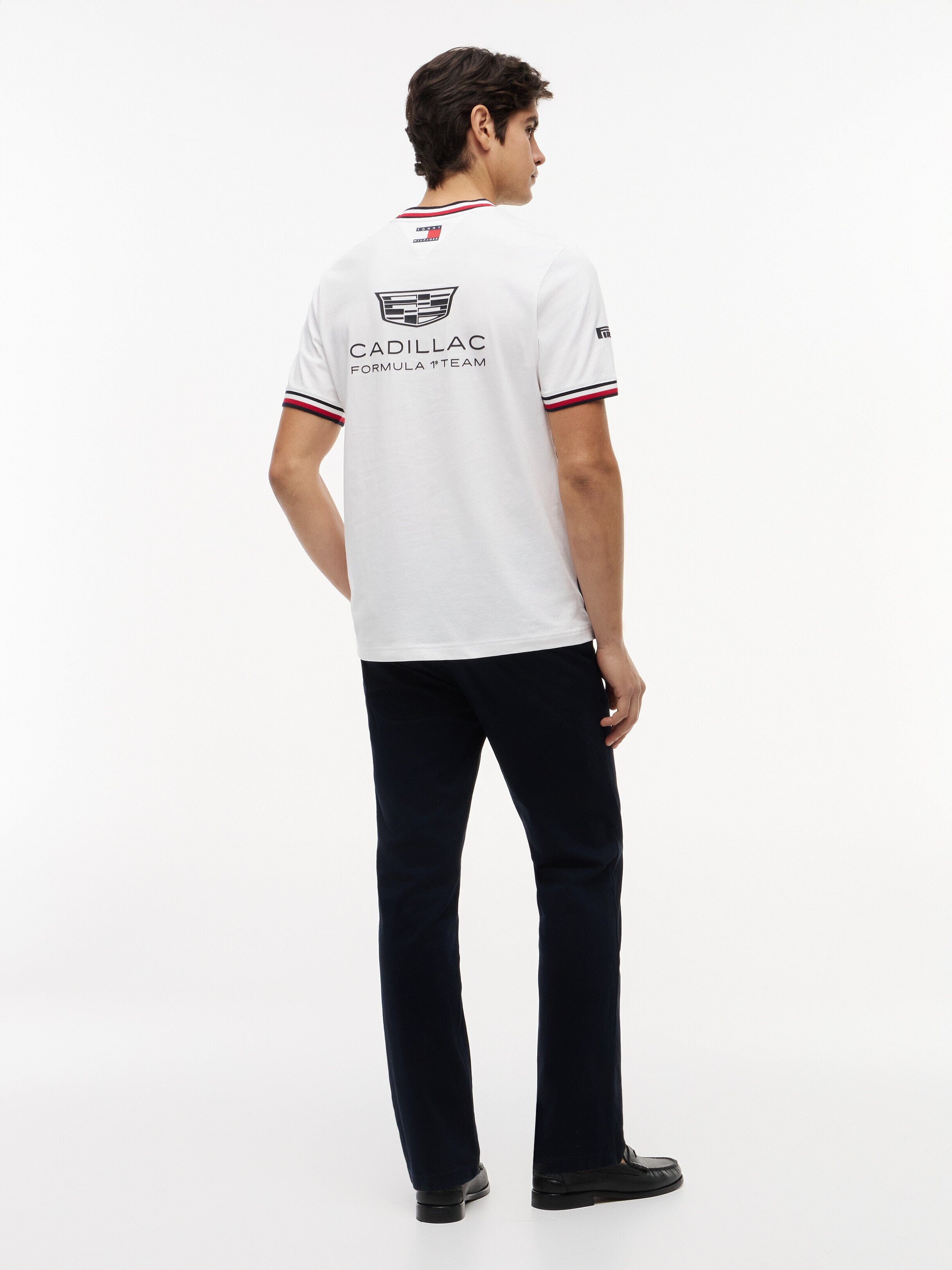 Cadillac F1 2026 Team T-Shirt - Black/White T-shirts Cadillac F1 