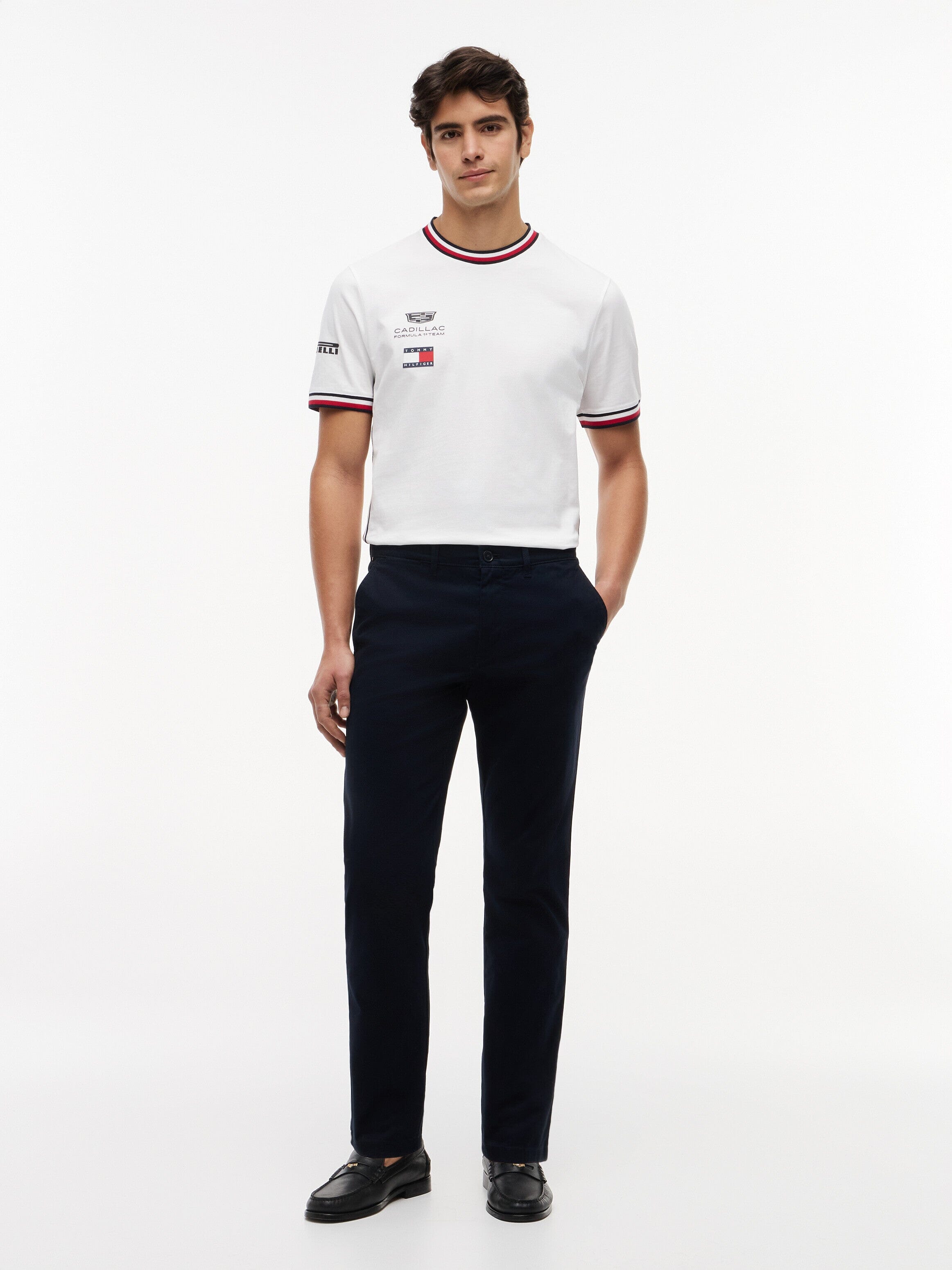 Cadillac F1 2026 Team T-Shirt - Black/White T-shirts Cadillac F1 