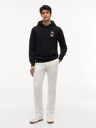 Cadillac F1 Small Shield Logo Hoodie - Black Hoodies Cadillac F1 