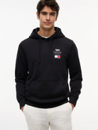 Cadillac F1 Small Shield Logo Hoodie - Black Hoodies Cadillac F1 