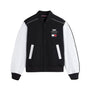 Cadillac F1 Script Varsity Jacket - Black Jackets Cadillac F1 