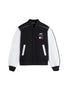 Cadillac F1 Script Varsity Jacket - Black Jackets Cadillac F1 