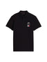 Cadillac F1 Small Logo Polo Shirt - Black/White Polos Cadillac F1 XXS Black 