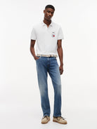 Cadillac F1 Small Logo Polo Shirt - Black/White Polos Cadillac F1 