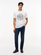 Cadillac F1 Tire Graphic T-Shirt - White T-shirts Cadillac F1 
