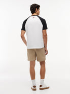 Cadillac F1 Script Raglan T-Shirt - White T-shirts Cadillac F1 
