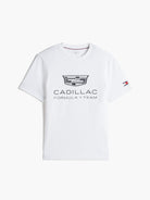Cadillac F1 Racing Large Shield T-Shirt - Black/White T-shirts Cadillac F1 