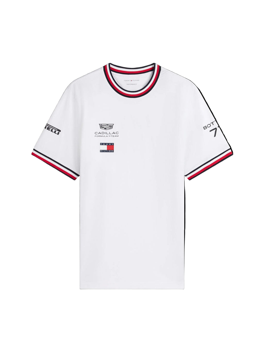 Cadillac F1 Racing 2026 Valtteri Bottas Team T-Shirt - White T-shirts Cadillac F1 