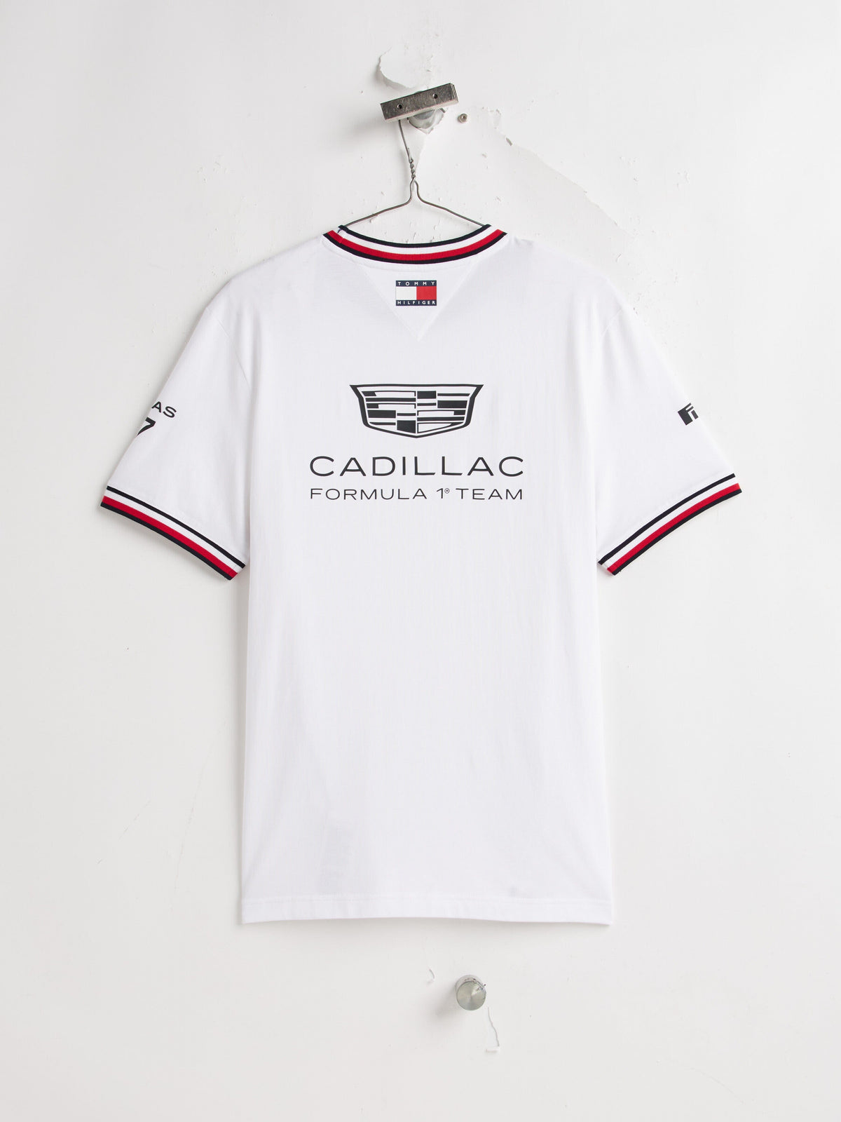 Cadillac F1 Racing 2026 Valtteri Bottas Team T-Shirt - White T-shirts Cadillac F1 