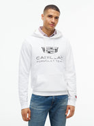 Cadillac F1 Racing Shield Hoodie - Black/White Hoodies Cadillac F1 