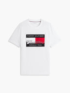 Cadillac F1 Racing Graphic Flag T-Shirt - White T-shirts Cadillac F1 