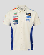 Red Bull Racing F1 2026 SE Austin GP Team Button Down Shirt - Egret Shirts Red Bull Racing 