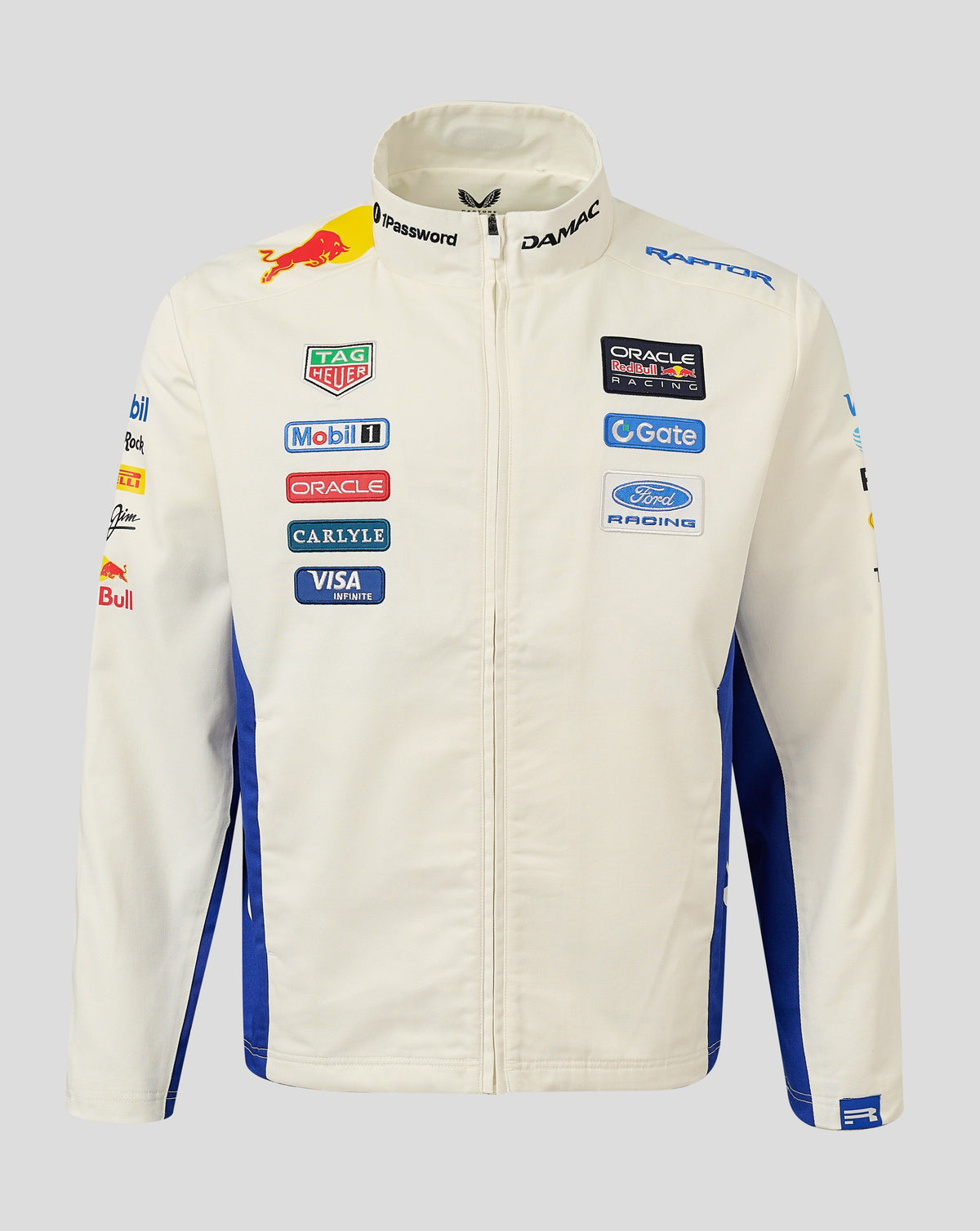 Red Bull Racing F1 2026 SE Austin GP Team Softshell Jacket - Egret Jackets Red Bull Racing 