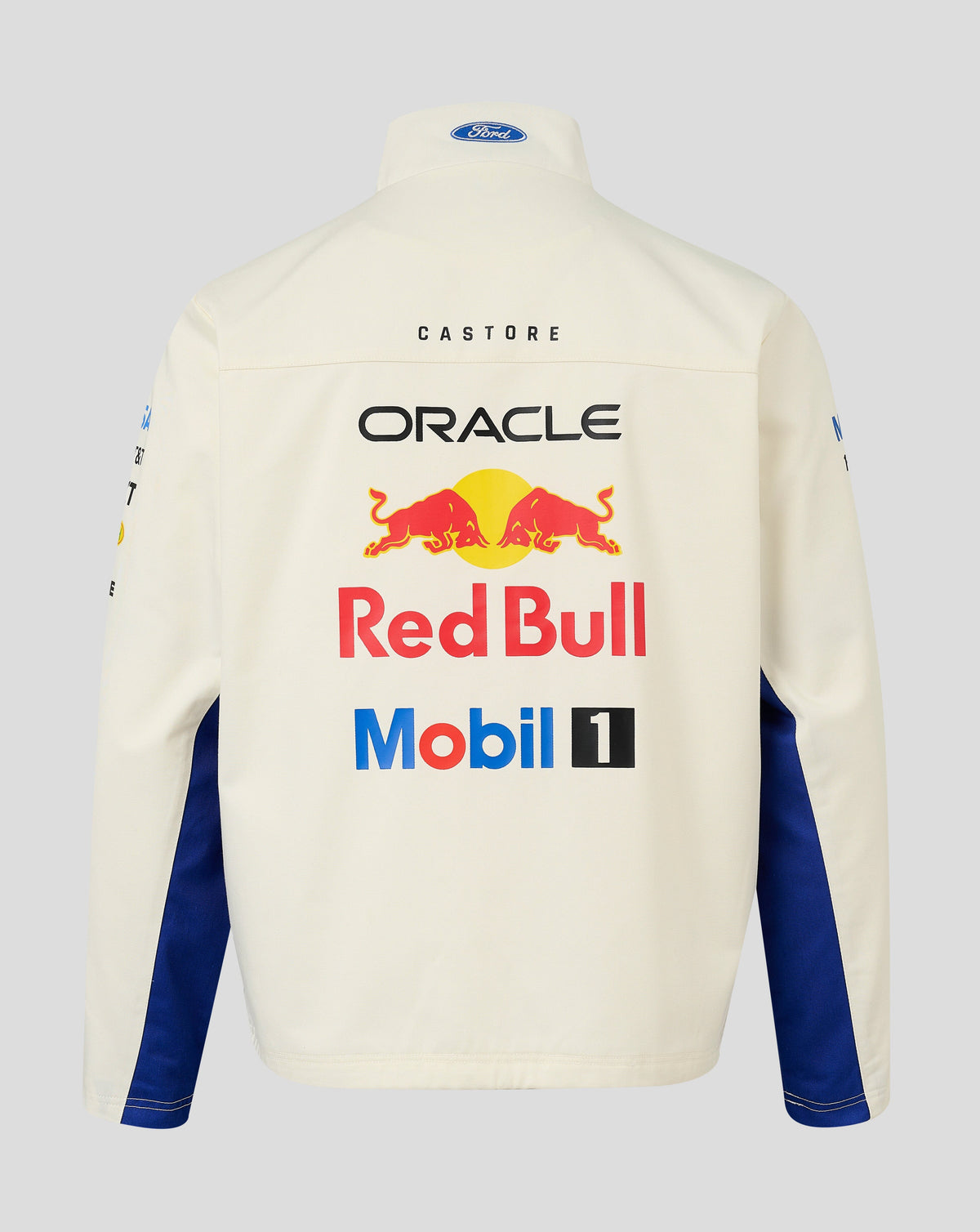 Red Bull Racing F1 2026 SE Austin GP Team Softshell Jacket - Egret Jackets Red Bull Racing 