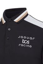 Jaguar Formula E S12 x Reflo Men's Replica Polo Shirt - Black Polos Jaguar Formula E 
