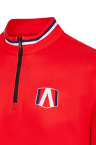Andretti Formula E S12 x Reflo Replica 1/4 Zip Midlayer - Red Jackets Andretti Formula E 