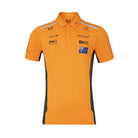McLaren F1 Men's Oscar Piastri Team Drivers Polo Shirt - Papaya Polos McLaren-Castore 