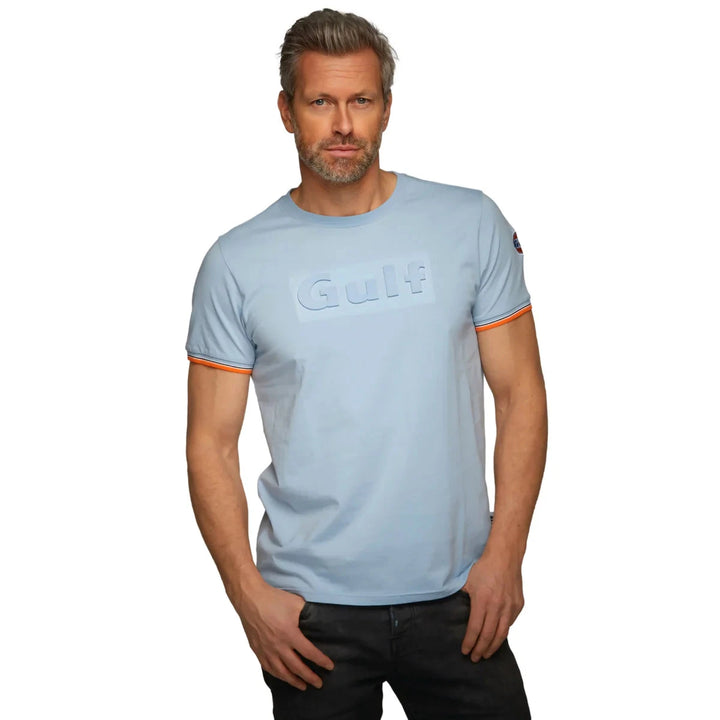 GrandPrix Originals Men's Gulf 3D T-Shirt - Light Blue T-shirts GrandPrix Originals USA 