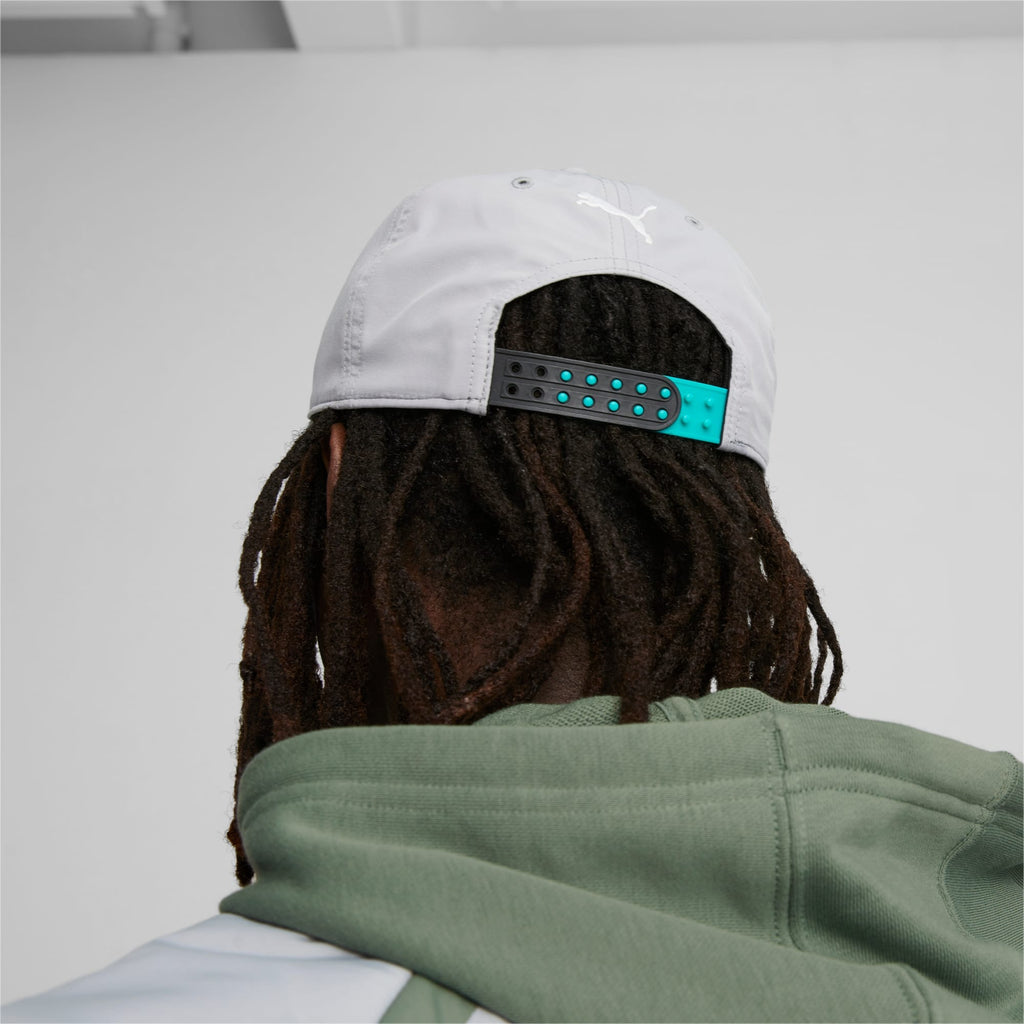 Mercedes Benz AMG Petronas F1 Puma Baseball Hat - Black/Silver/Green Hats Mercedes AMG Petronas 