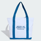 Mercedes - AMG Petronas F1 Special Edition Silverstone Blue Wonder Tote Bag - White Bags Mercedes AMG Petronas 