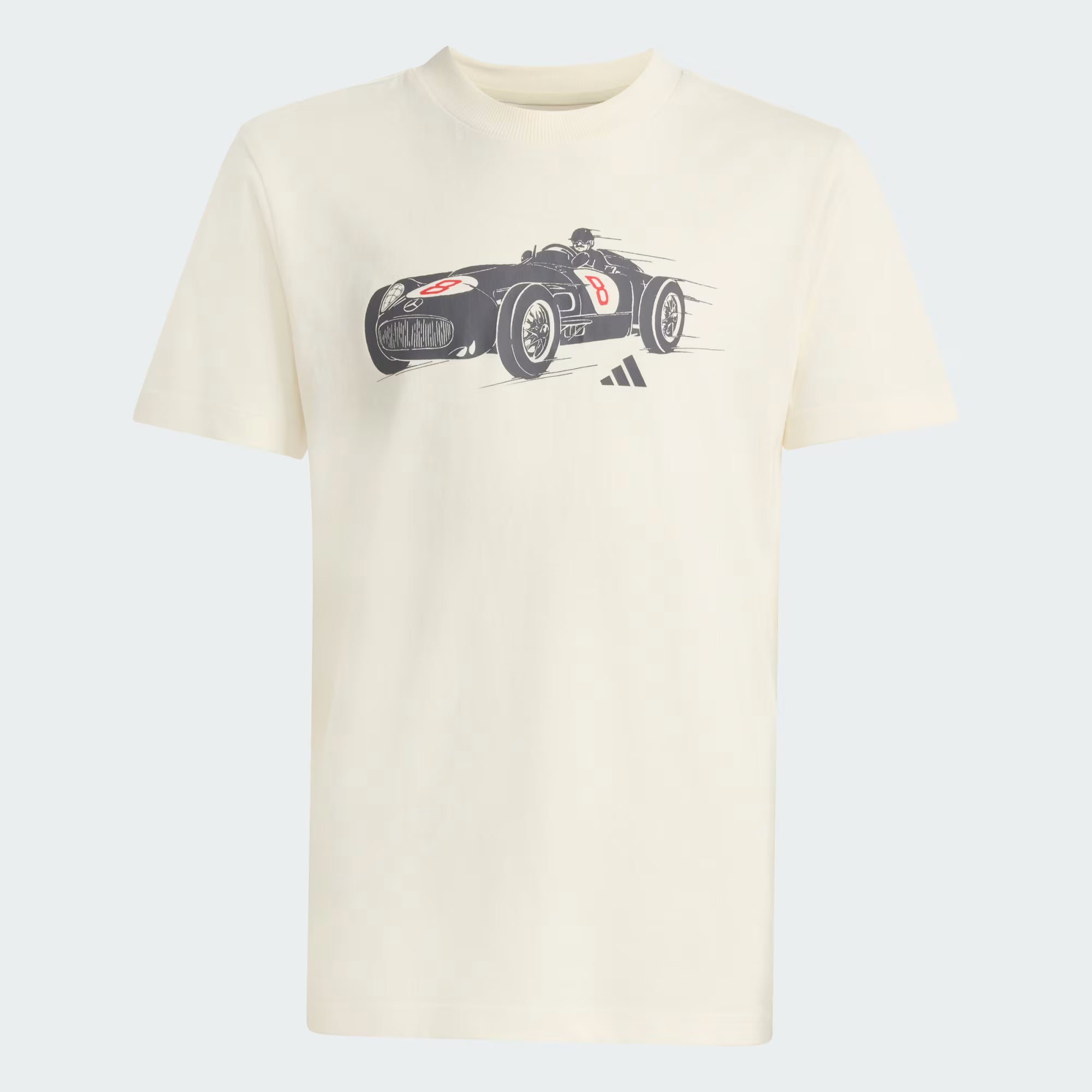 Mercedes - AMG Petronas F1 Kids Silver Arrow 1955 Graphic T-Shirt - Youth Off White T-shirts Mercedes AMG Petronas 