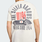 Mercedes - AMG Petronas F1 Men's Silver Arrows 1955 Graphic T-Shirt - Off White T-shirts Mercedes AMG Petronas 