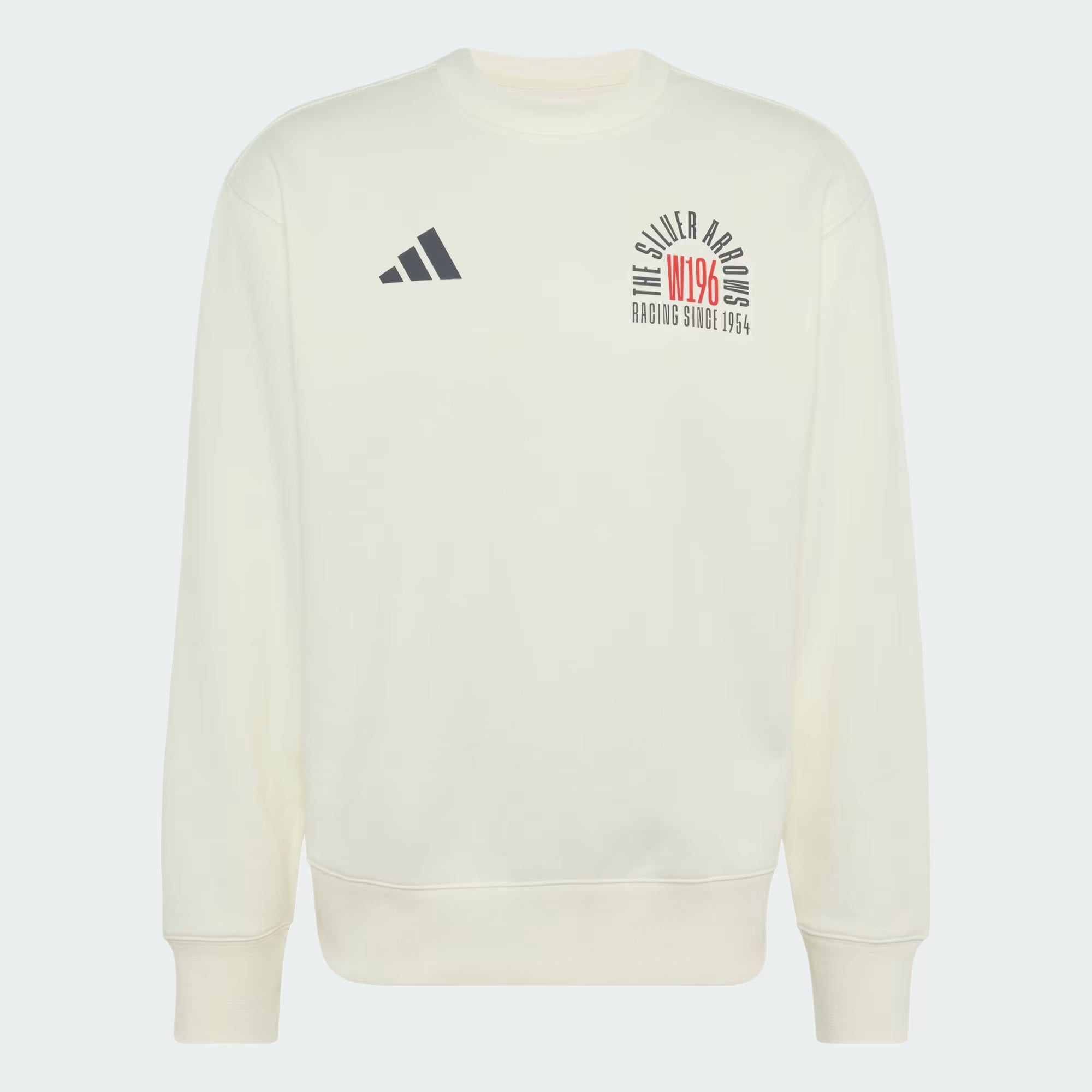 Mercedes - AMG Petronas F1 Men's Silver Arrows 1955 Sweatshirt Hoodie - Off White Sweatshirts Mercedes AMG Petronas 