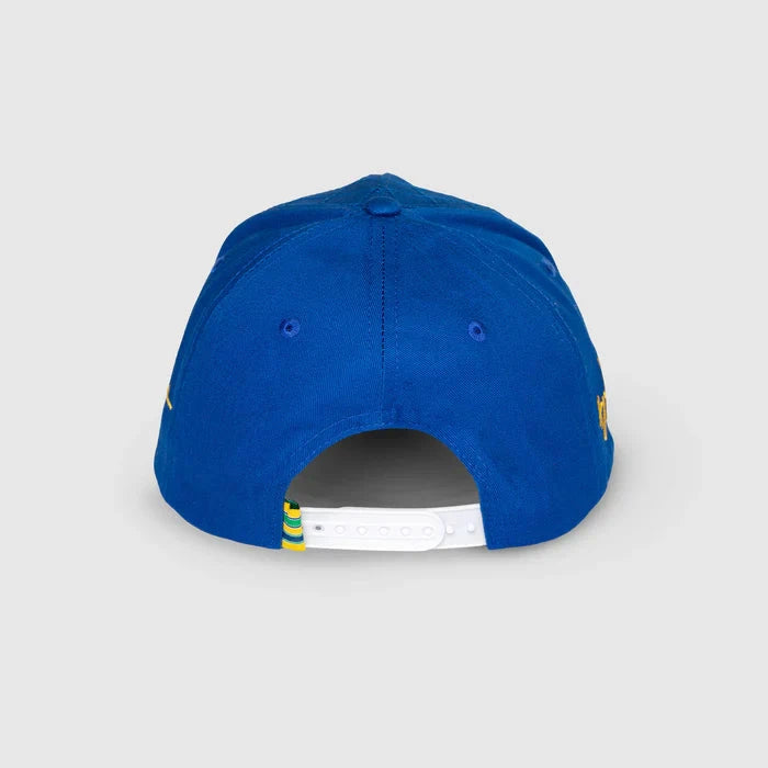 Ayrton Senna F1 Nacional Quilted Hat - Blue Hats Ayrton Senna 